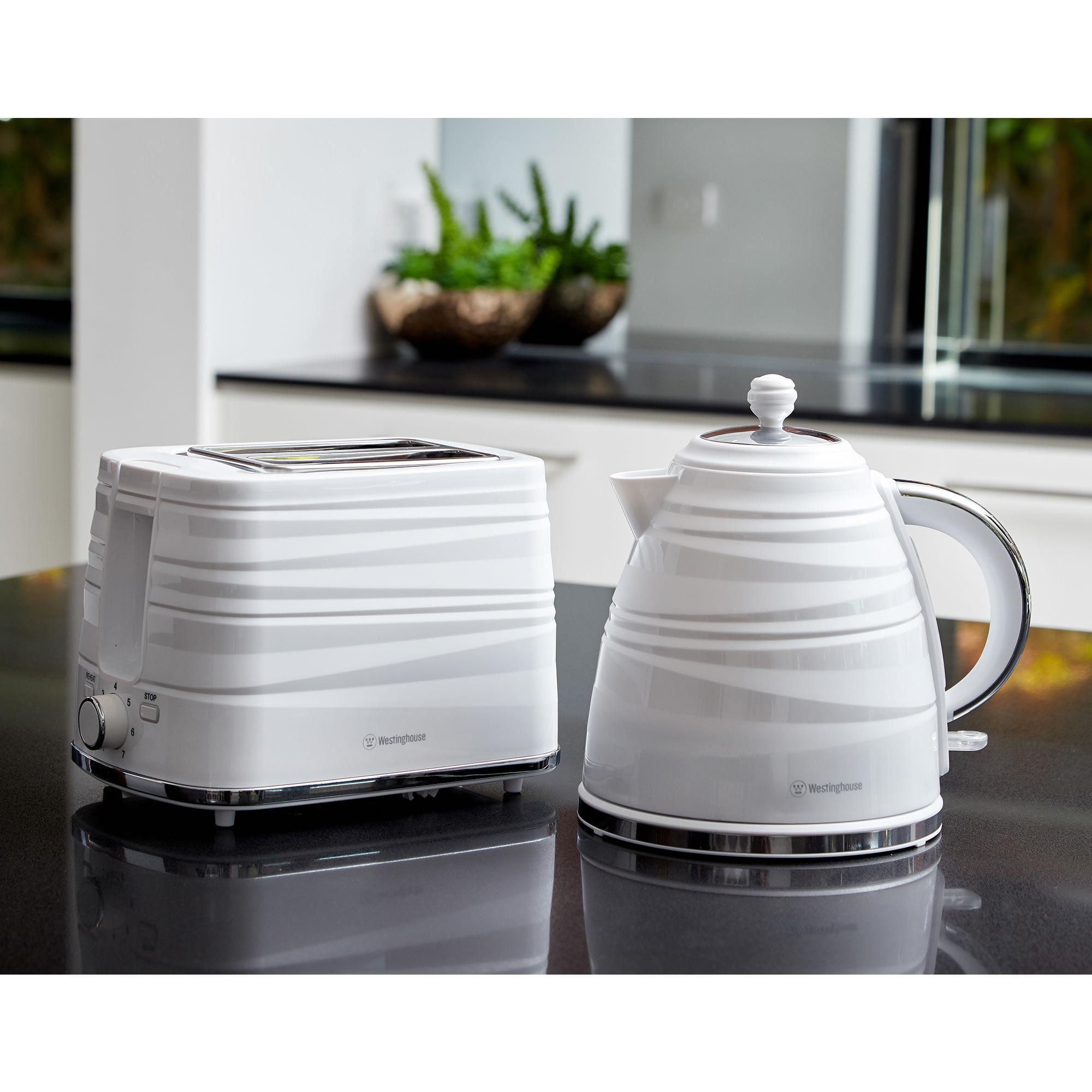 Westinghouse Kettle and Toaster Pack White Image 3