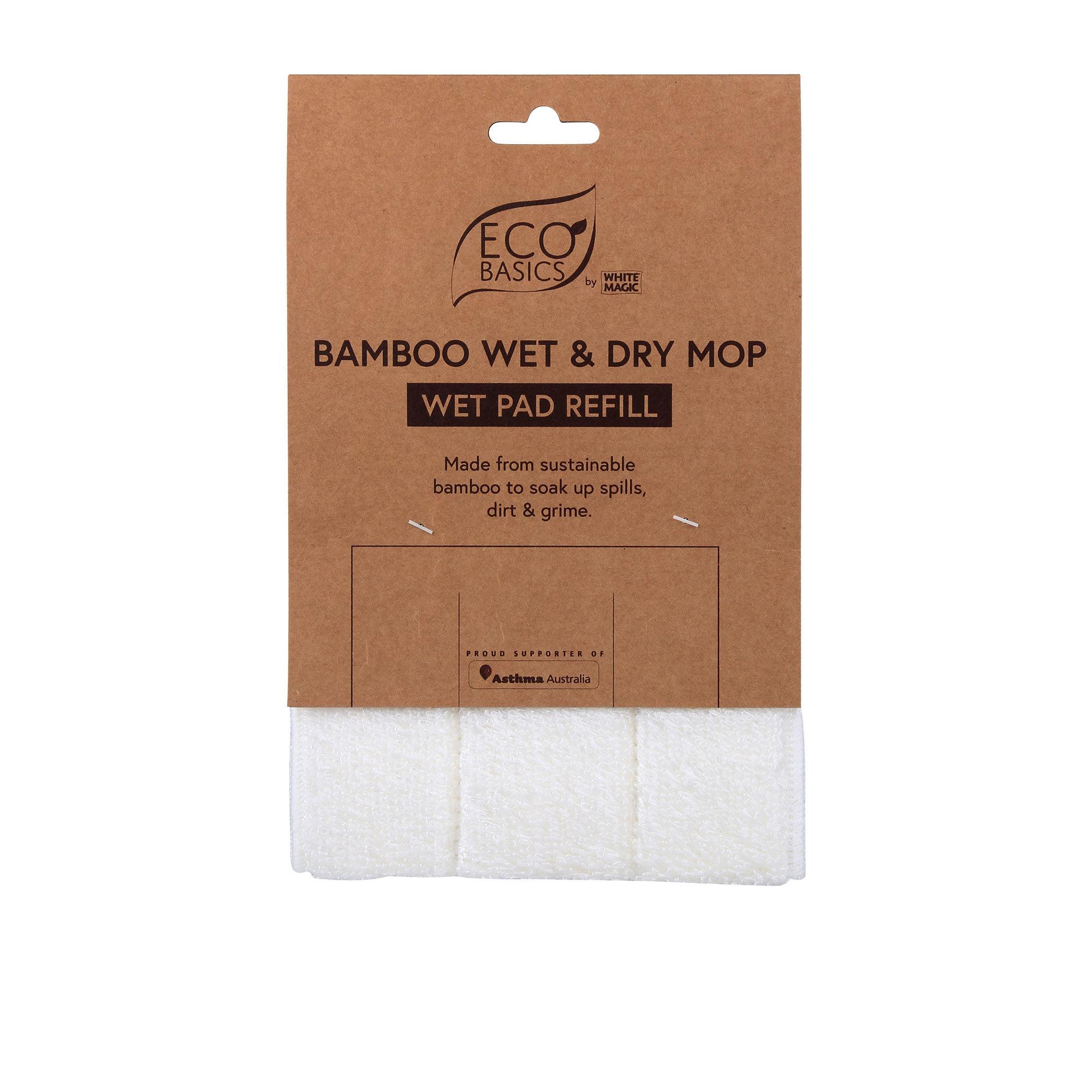 White Magic Eco Basics Bamboo Wet Pad Refill White Image 1