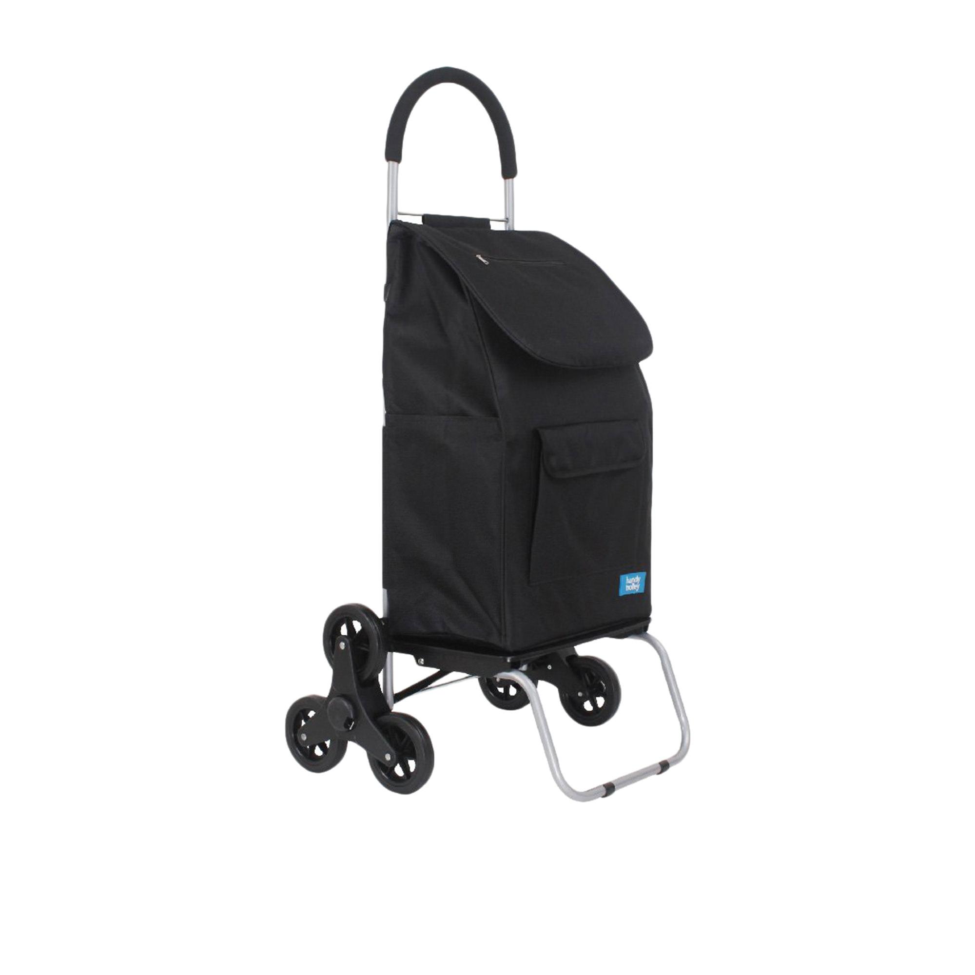 White Magic Handy Trolley with Climbing Wheels Black Image 2