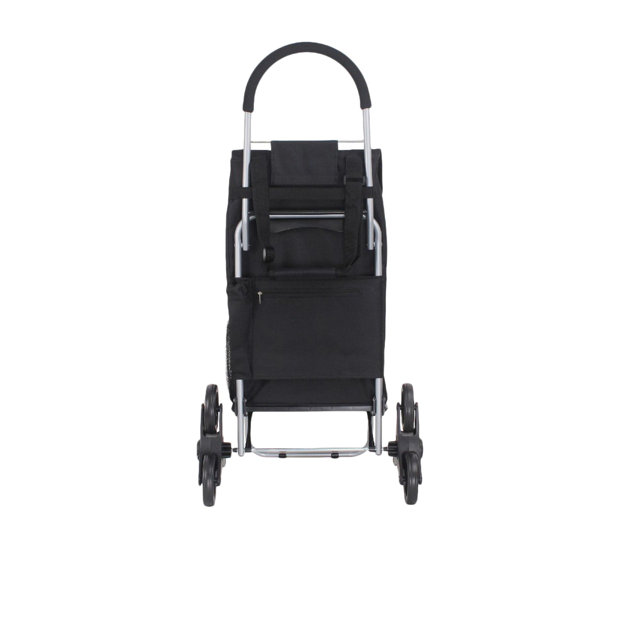 White Magic Handy Trolley with Climbing Wheels Black Image 4