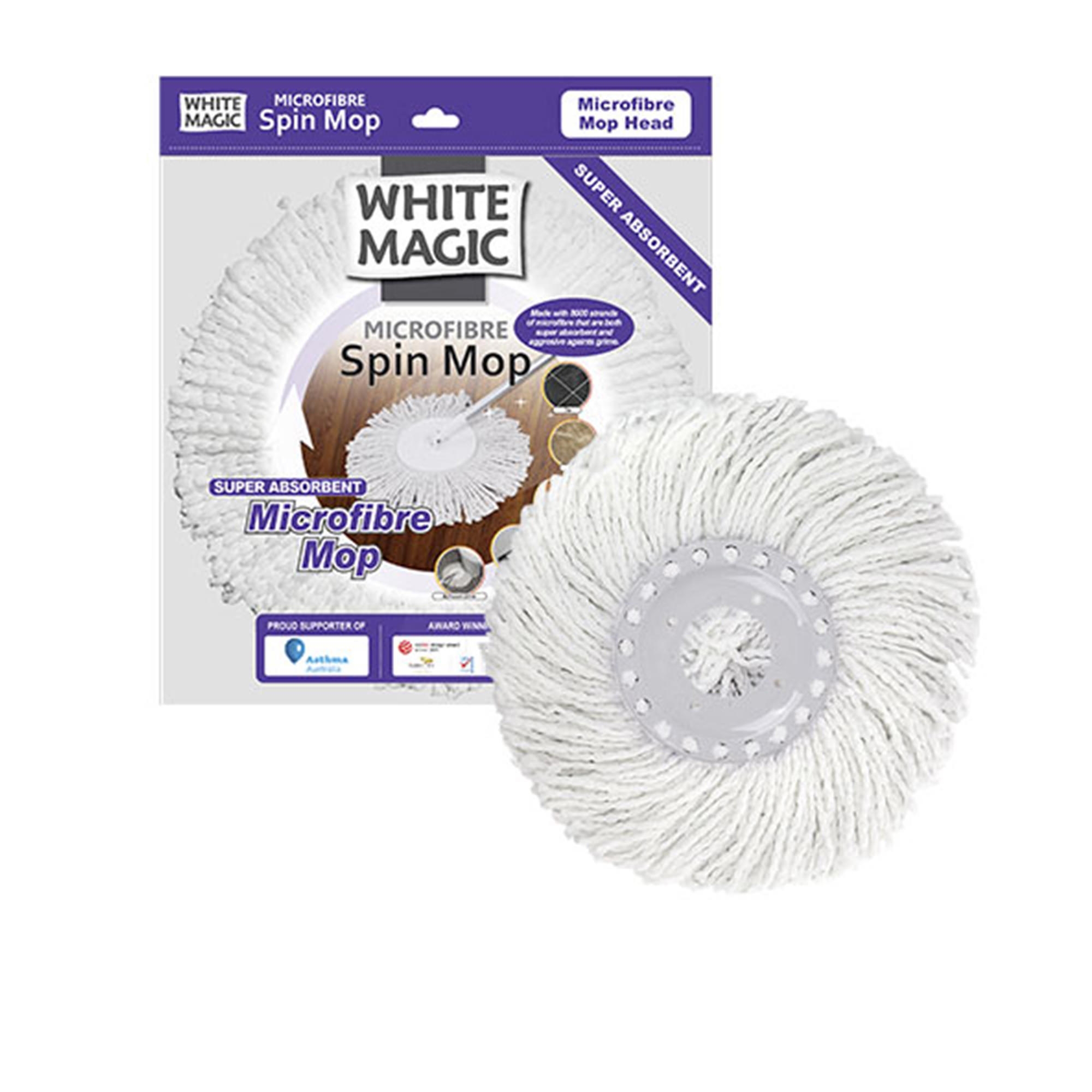 White Magic Mop Head Replacement White Image 1