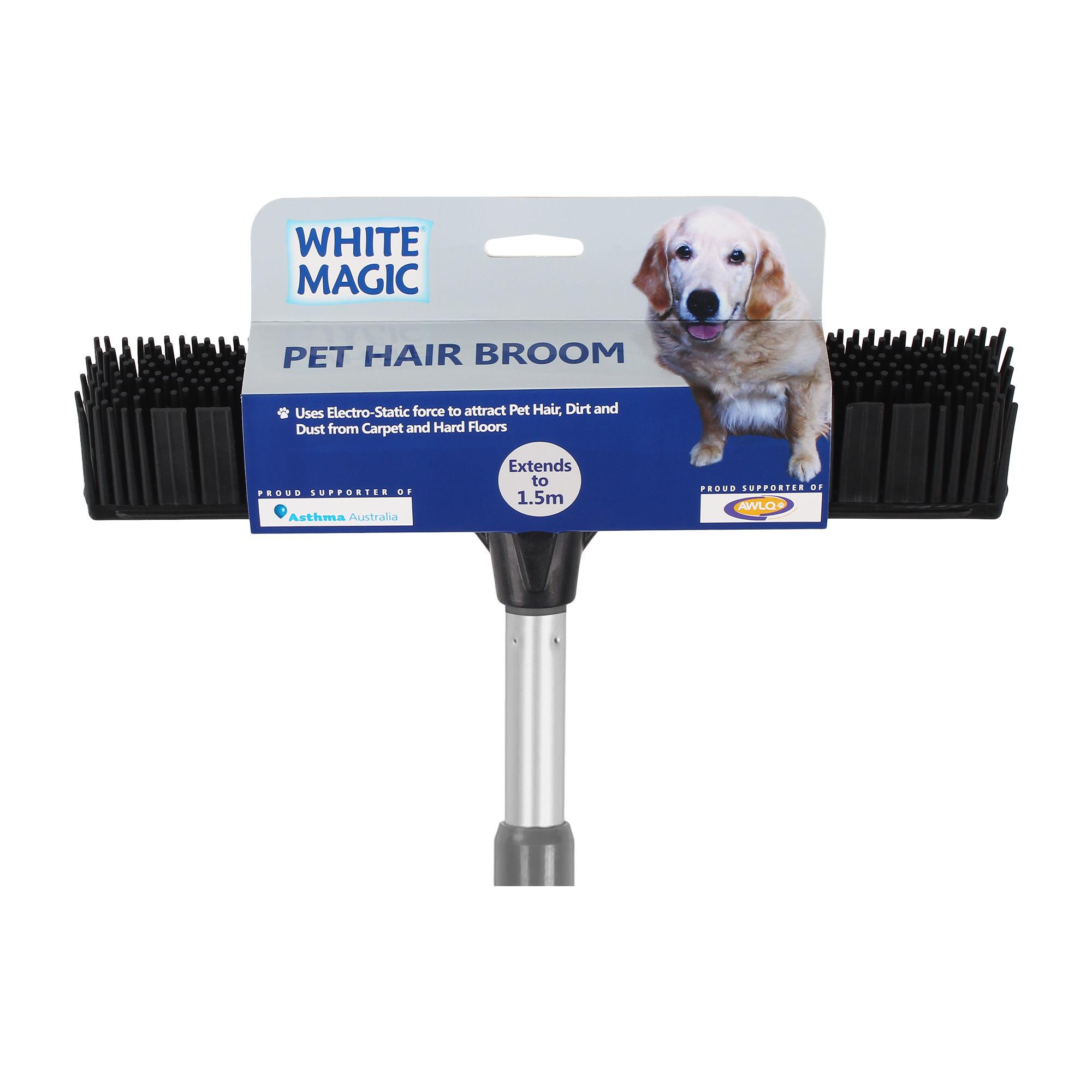 White Magic Pet Hair Broom Image 3