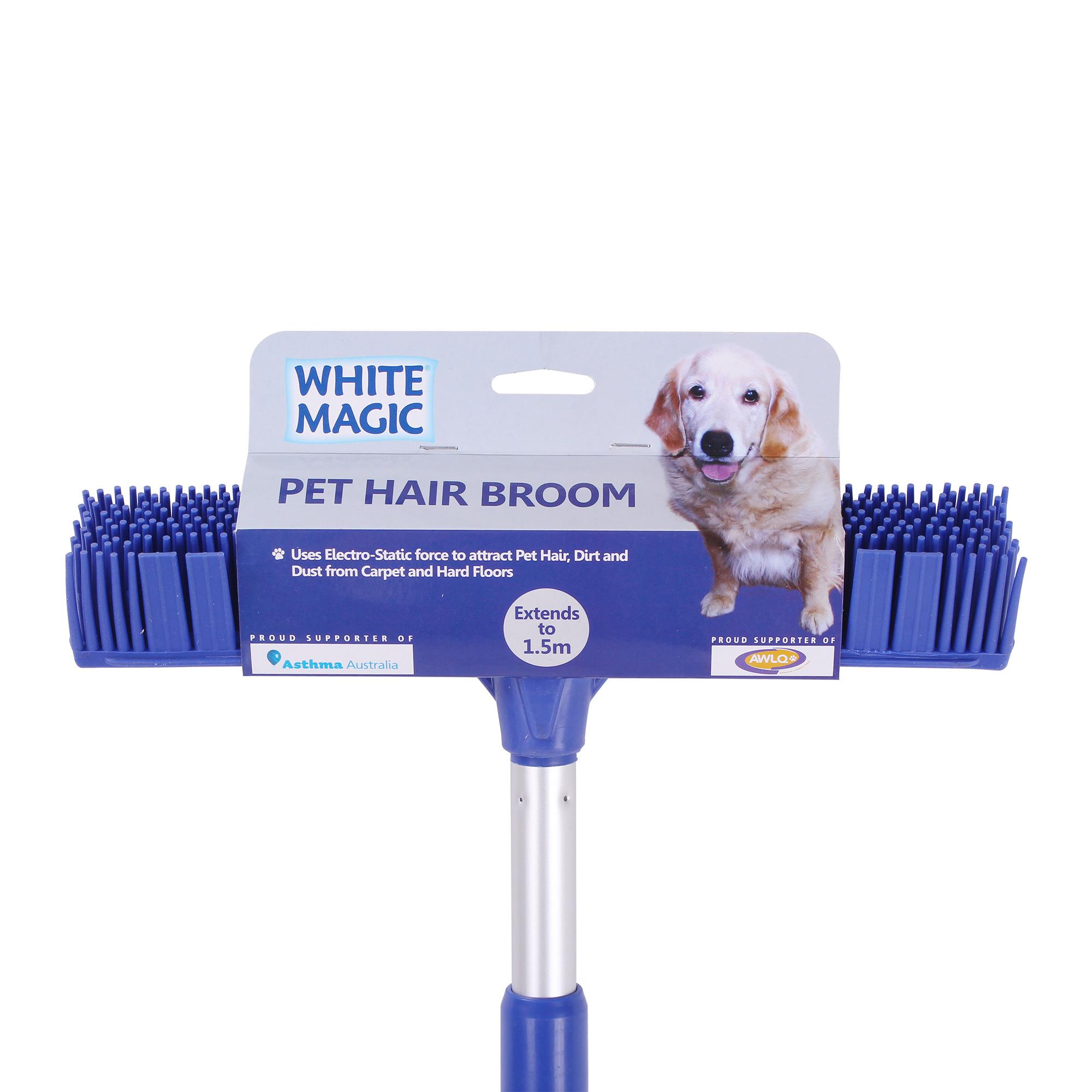 White Magic Pet Hair Broom Image 12