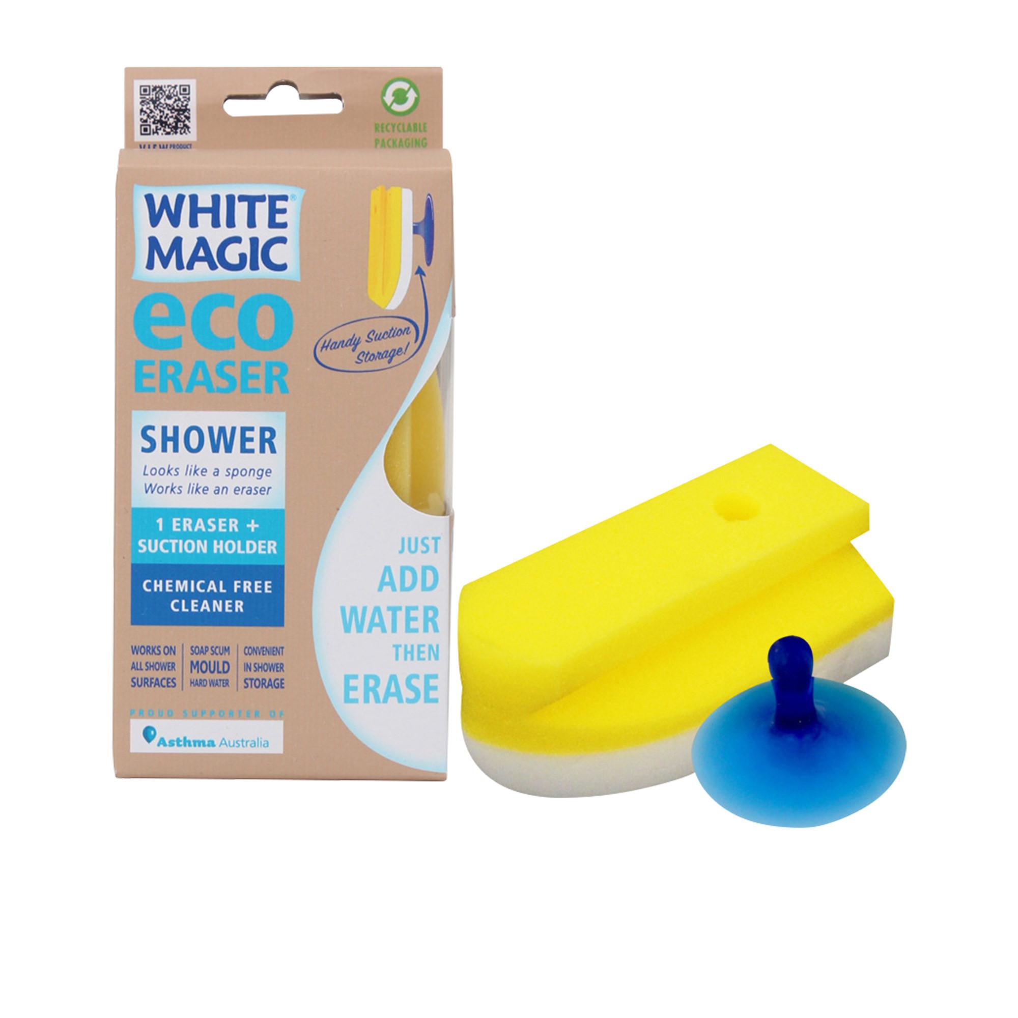 White Magic Shower Eraser Sponge Image 3