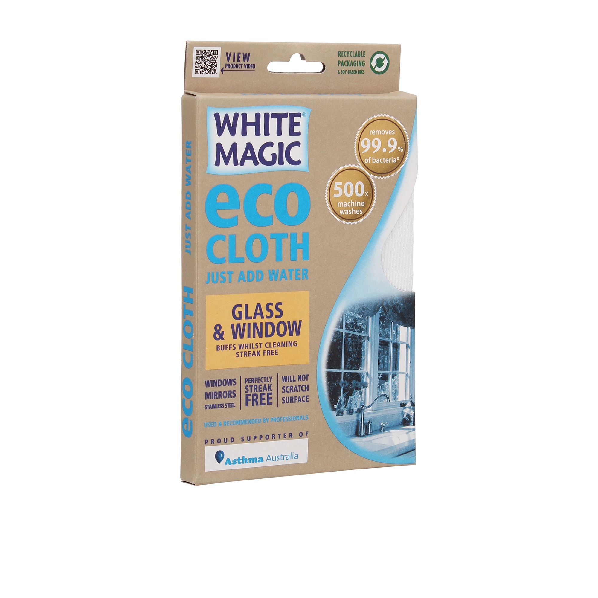 White Magic Eco Cloth Glass & Window Image 2