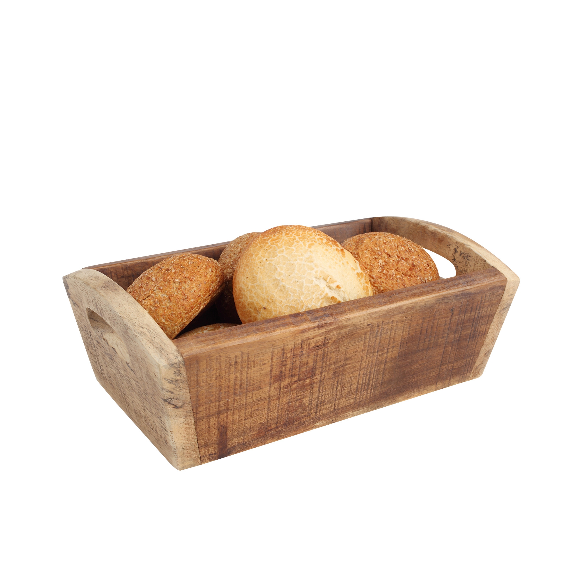 Wild Wood Rustic Bread Tray 28.7x18cm Image 1