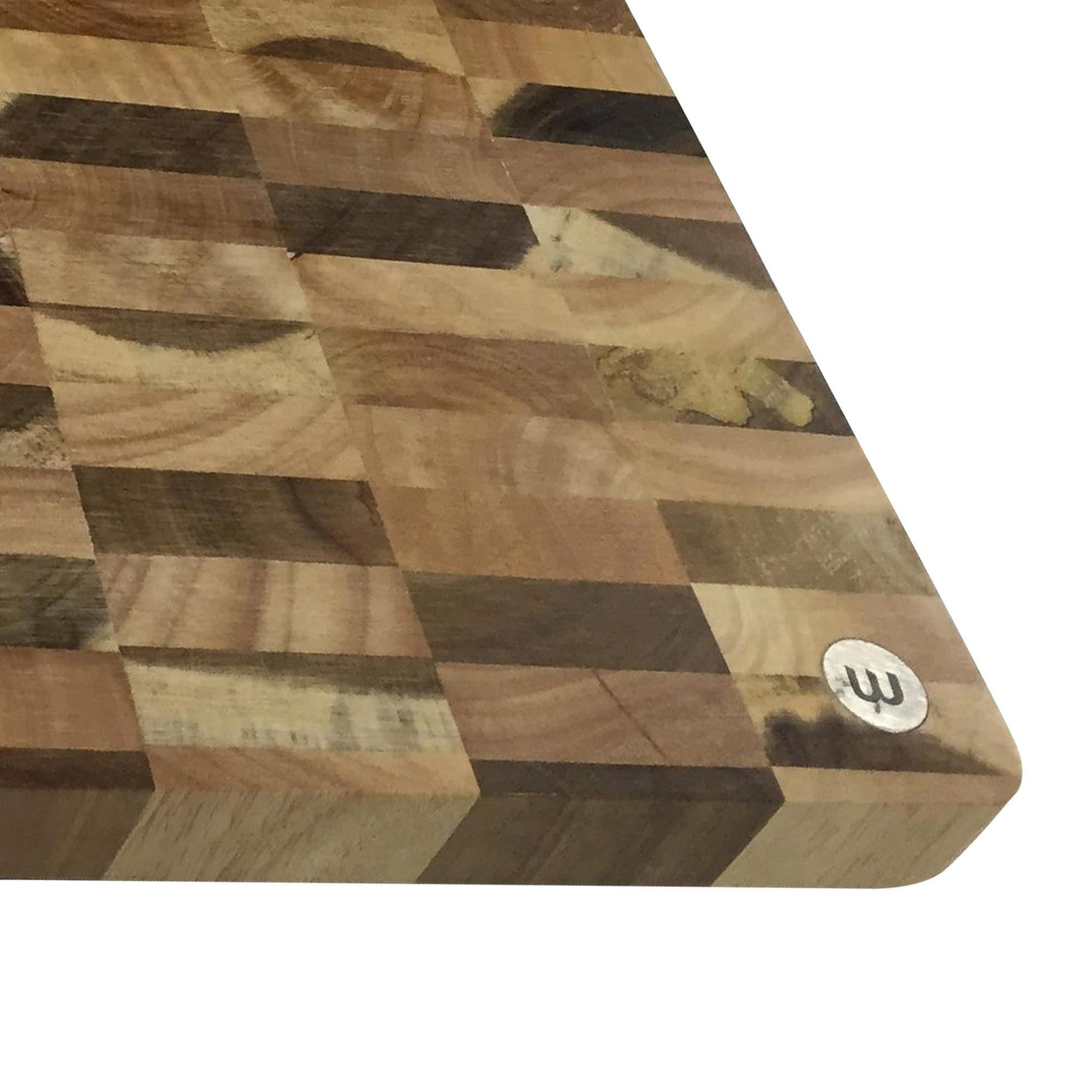 Wiltshire Chequered End Grain Cutting Board 40x30cm Image 3
