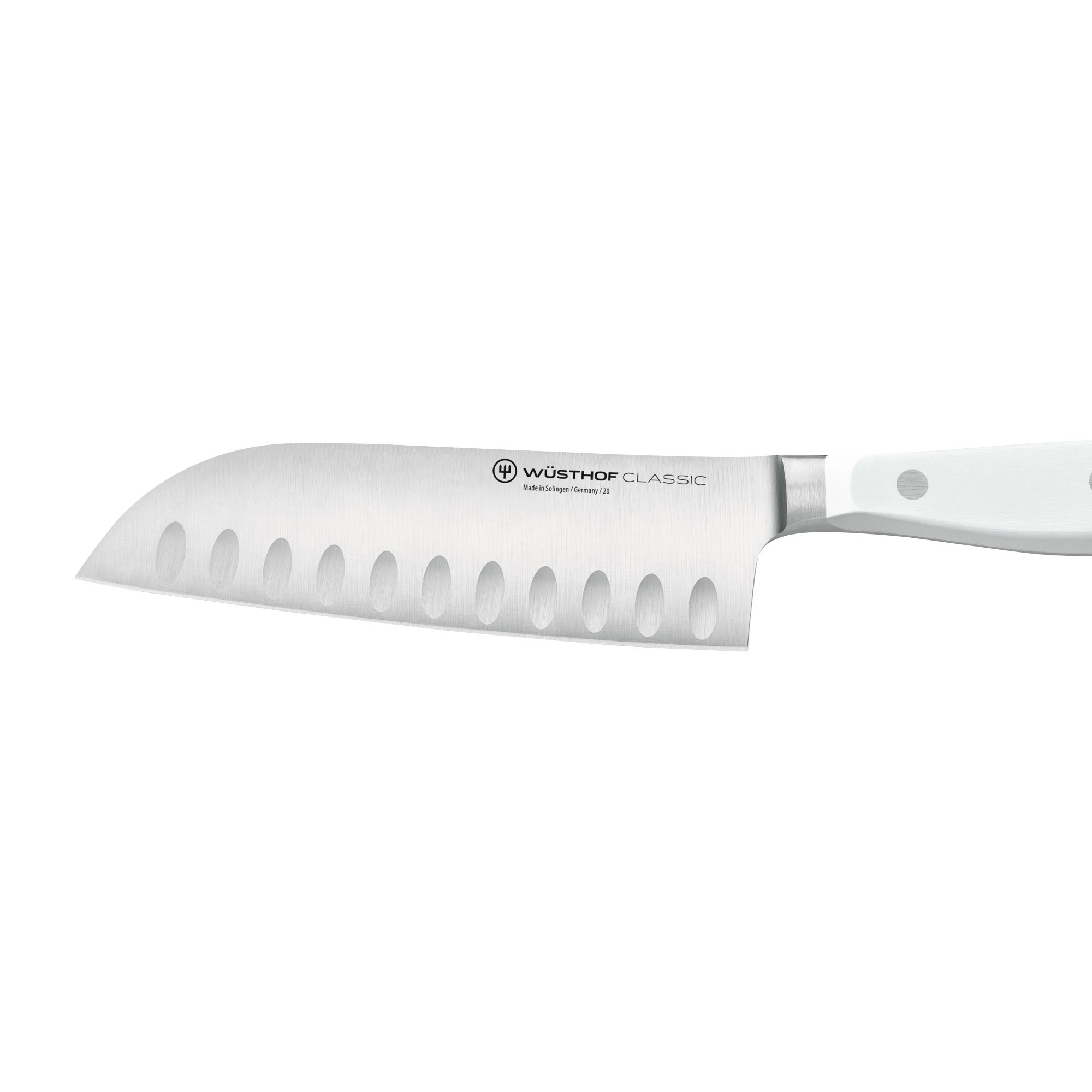 Wusthof Classic White Santoku Knife 14cm Image 2