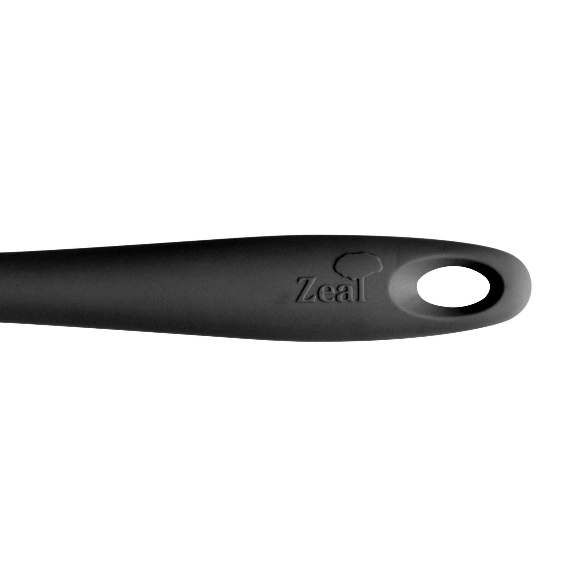 Zeal Silicone Slotted Turner Charcoal Image 4