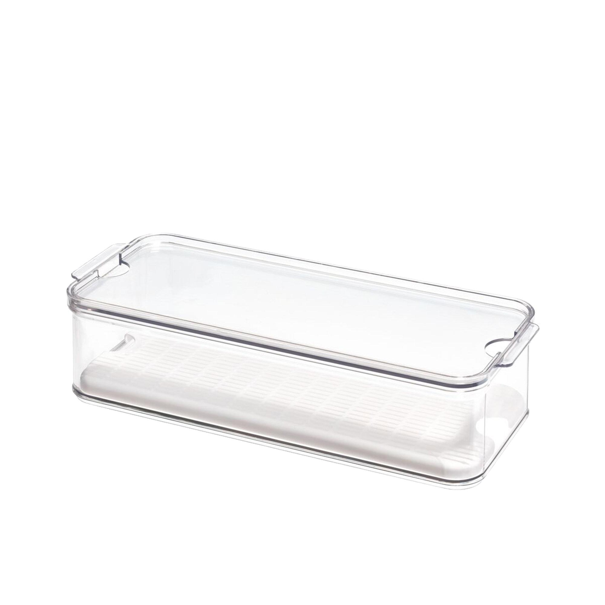 iDesign Crisp Produce Bin with Lid Clear Image 4