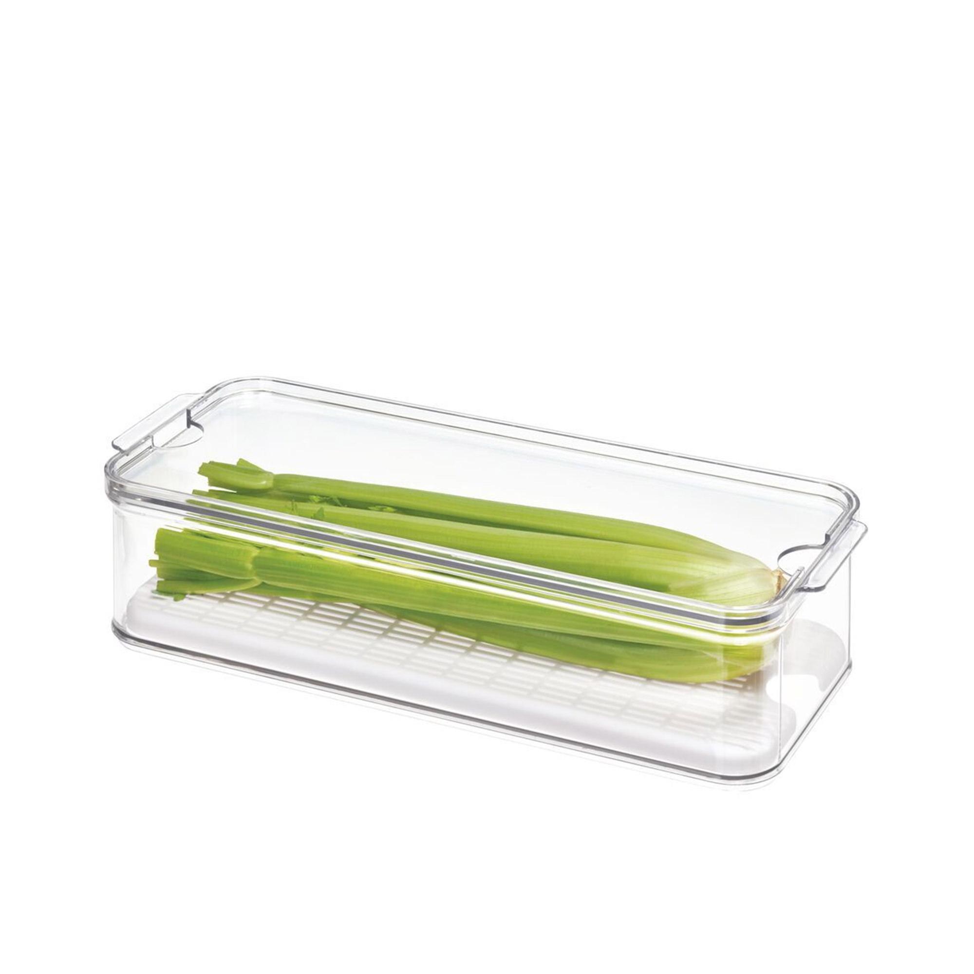 iDesign Crisp Produce Bin with Lid Clear Image 5