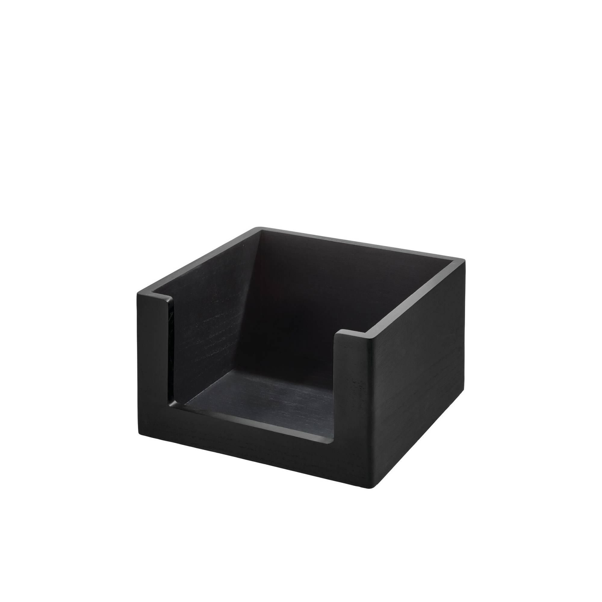 The Home Edit by iDesign Open Front All Purpose Bin Matte Black Image 1